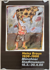 Plakat Poster Heinz Braun