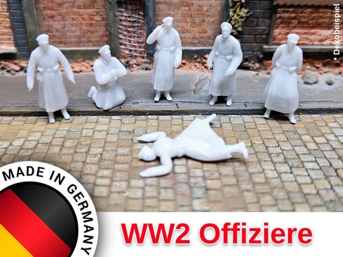 Ww2 offizier hauptmann - 1:87,
