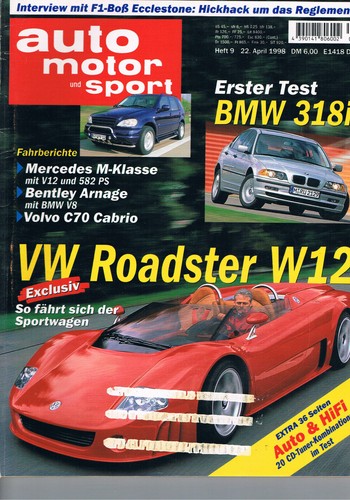 Zeitschrift auto motor und - motor,