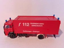 RMM Merlau GW Gefahrgut Magirus Feuerwehr Hanau  H0 1:87 Fire dept