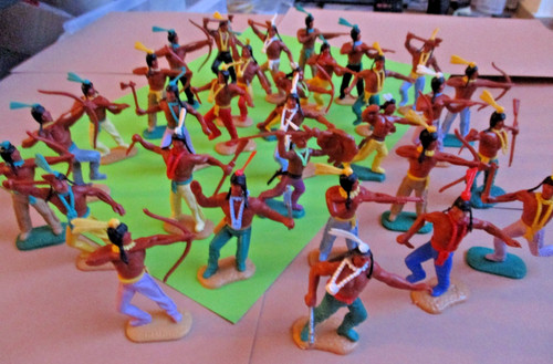 Timpo toys indianer - 30, x