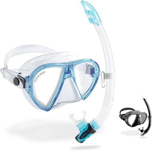 Cressi ocean tauchset blau - ocean, tauchset,