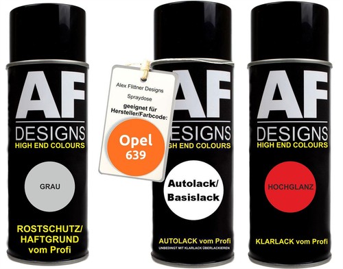 Spraydose set für opel - spraydose,