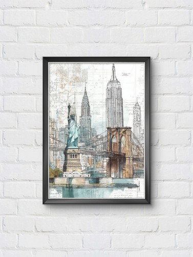 New york wandbild city - wandbild, –