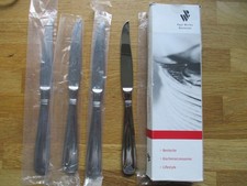 4 x Messer Steakmesser 9800 Augsburger Faden Paul Wirths Solingen