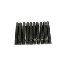 10x Doppelgewindebolzen M14x1,5 68mm Radbolzen Stehbolzen für Lug Nuts schwarz