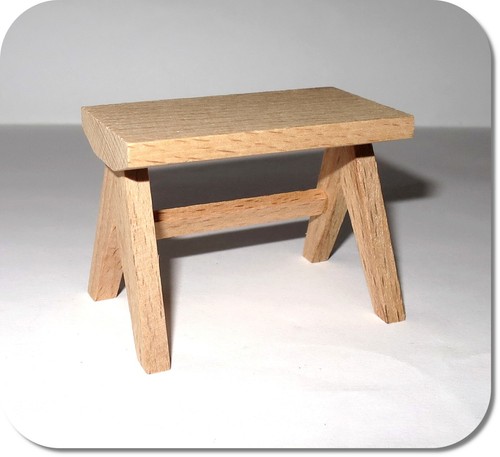 Miniatur puppenstube hocker - miniatur,,