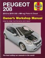 Haynes handbuch peugeot 208 - handbuch:,