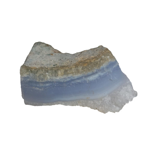 Blauer chalcedon lagenachat - blauer,