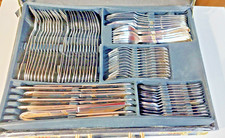 Edles HKS Solingen Besteck, 12-teilig , Edelstahl 18/10, vergoldet,  neu