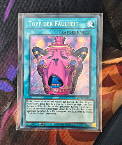 Topf der faulheit - yu-gi-oh!,
