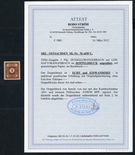 Sbz ostsachsen michel nummer - sbz,