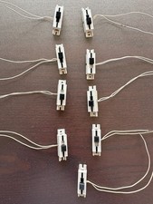 9 Stück Fleischmann 6903 H0 / N Gleisbild Stellwerk Schalter Ein- / Ausschalter