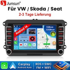 Carplay Android Autoradio GPS Nav Unit FM Für VW GOLF 5 6 Touran EOS Tiguan Polo