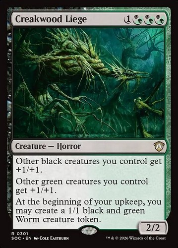 Mtg creakwood liege - *mtg:, 2x