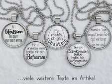 Spruchkette by Perletta 20 Texte Lebensweisheiten Zitate Motivation Spass - M