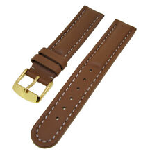 Uhrenarmband Leder Braun 18mm