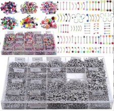 105 Stück Körperschmuck Set