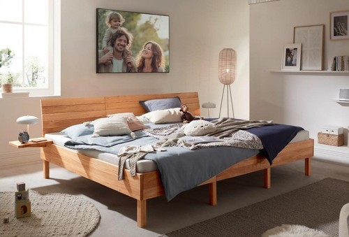 Familienbett massivholz - familienbett,