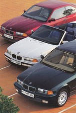 BMW PERSONAL LINE INDIVIDUAL 3er E36 Coupe Cabrio Prospekt Brochure 1993 S