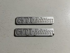 Original Vw Golf 3 GTI Edition Seiten Embleme Alu Zierleiste