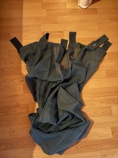 2 X Gardine aus leichtem Voile, Meergrün/Aqua, 145/140, OVP