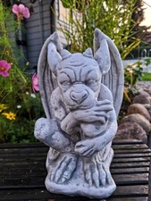 Steinfigur "Gargoyle"  frostfest Gartenfigur Deko Steinguss wetterfest  