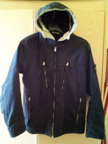 Stone island satin gommato - stone,