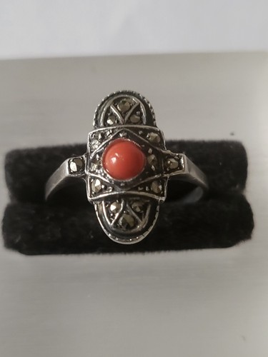 Jugendstil 925er silber ring - 925er,