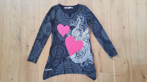 Desigual long shirt - long, schwarz
