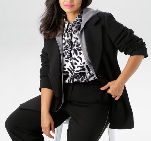 Neu blazerjacke hoodie effekt - neu,