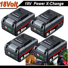 4 Pack 5,5Ah Ersatzakku Für