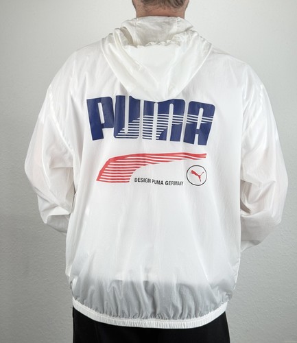 Puma windbreaker jacke weiß - windbreaker,
