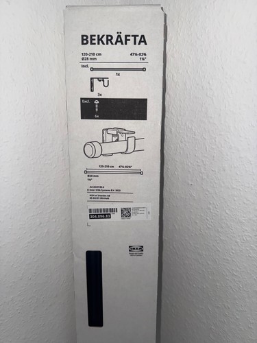 Ikea bekräfta vorhangstange - ikea-,