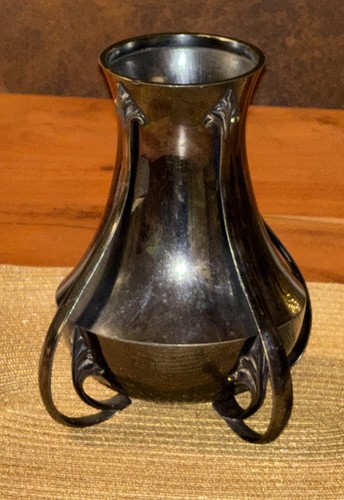 Jugendstil vase versilbert - vase,