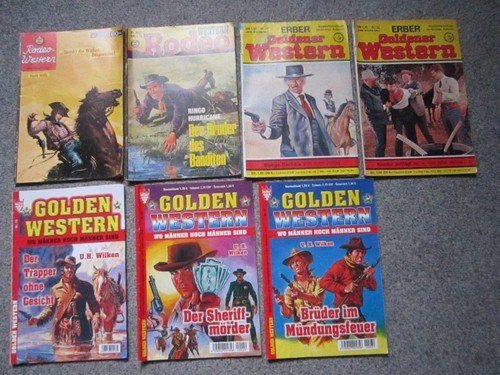 Wildwest romanhefte goldener - romanhefte,
