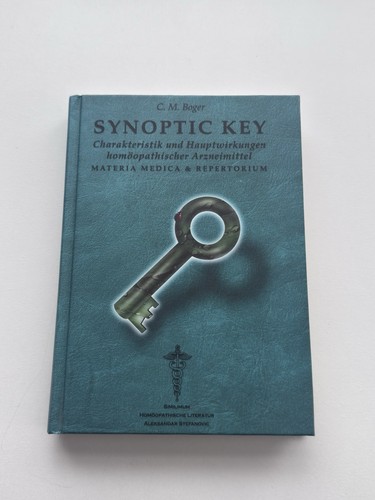 Synoptic key boger - key,
