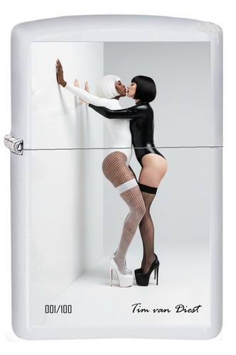 Zippo ebony ivory - -,