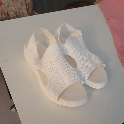 Sommerschuh offen weiß - sommerschuh,