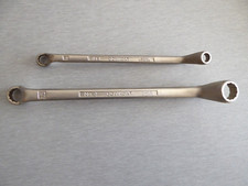 2x Dowidat Doppelringschlüssel No.2 SW 8/9 und 13/15 gekröpft ★unbenutzt★