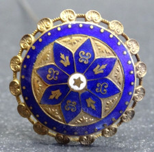 Hutnadel antik lang Art Deco