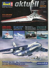 Katalog Revell Aktuell 2005/06 Modellbausätze Autos Flugzeuge Trucks Schiffe
