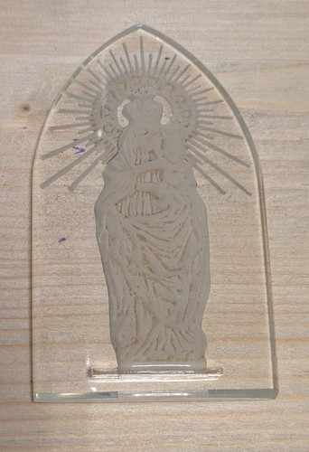 Glas relief maria patrona - glas,