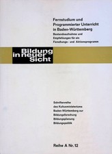 Fernstudium und programmierter