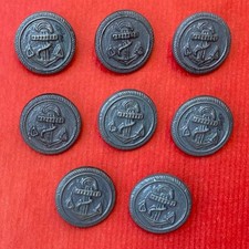 8 Kriegsmarine Knöpfe für U-Boot Jacke von Noble House Repro