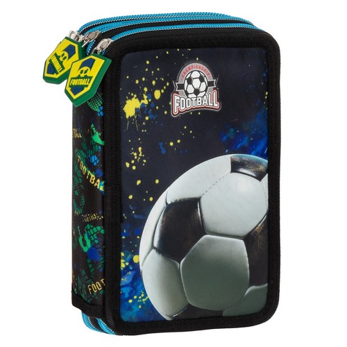 Fussball fach federtasche - fussball,