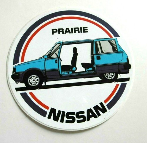 Werbe aufkleber datsun prairie - werbe-aufkleber,