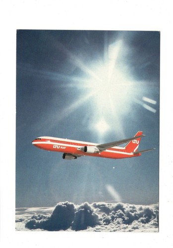 Ansichtskarte flugzeug - ansichtskarte, /