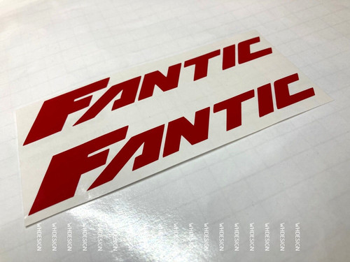 Fantic vintage style aufkleber - fantic,