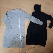 Paket Set 2 Kleider mit Cashmere Damen Gr XS Grau Neu. Schwarz gebraucht